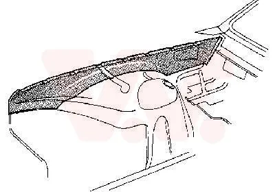 Produktbild von VAN WEZEL 3723219 Kotflügel Vorne Links für OPEL KADETT C Coupe KADETT C Kadett C CC KADETT C Caravan für VAUXHALL CHEVETTE Estate