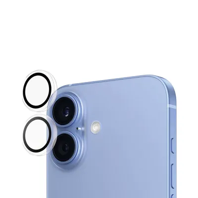 Produktbild von PanzerGlass Hoops Transparent Kameraschutz iPhone 16 | 16 Plus
