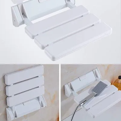 Produktbild von Famanu Duschstuhl Ergonomisch und Platzsparend - Maximalgewicht 130 kg