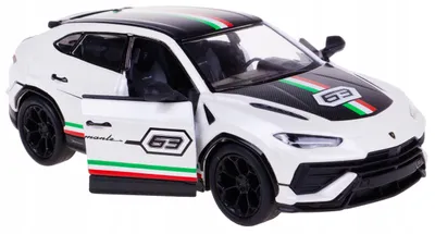 Produktbild von Kinsmart Lamborghini Urus Performante Metallmodell 1:40 Weiß