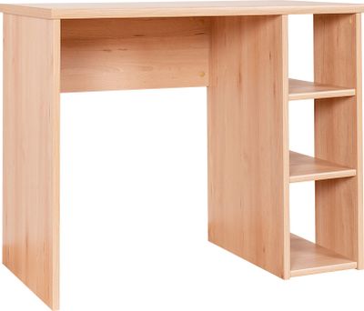Schreibtisch 35, Farbe: Buche - 75 x 91 x 50 cm (H x B x T)