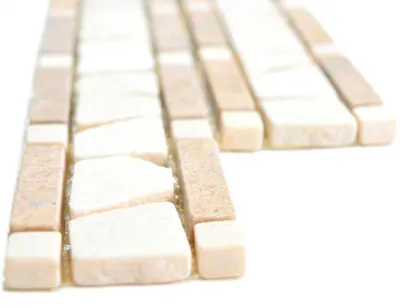 Produktbild von Marmor Bordüre Bordüre chocolate cremarfil MOSBOR-BC07_f