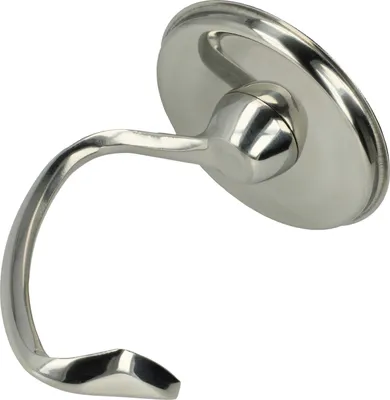 Produktbild von vhbw Knethaken kompatibel mit KitchenAid KSM180, KSM160A, KSM85PS, KSM75, KSM155, KSM158 Küchenmaschine - Rührhaken, 10 x 15 cm, Edelstahl Silber