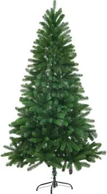 Produktbild von vidaXL Künstlicher Weihnachtsbaum Naturgetreue Nadeln 150 cm Grün