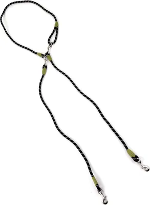 Produktbild von Freihaendige Hundeleine, Nylon-Trainingsleine fuer Haustiere mit reflektierenden Naehten, verstellbare Umhaengeleine fuer kleine, mittelgrosse und grosse Hunde