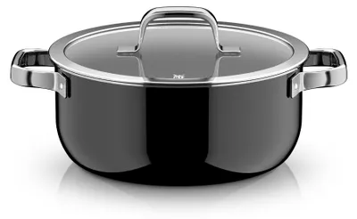 Produktbild von WMF Fusiontec Mineral Pro, Bratentopf mit Deckel, 24 cm, Black 3201114008 4000530758934