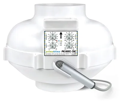 Produktbild von Prima Klima 160 EC-THC Ventilator 1180 m3/h, Ø160 mm