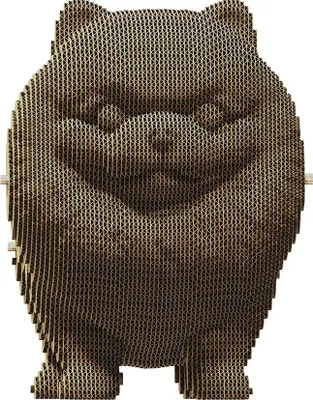 Image de Casse-tête 3D en carton - Spitz de Poméranie