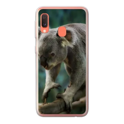Produktbild von MuchoWow® Handyhülle Schutzhülle Hülle für Samsung Galaxy A20e Koala - Baum - Klettern - Kinder - Jungen - Mädchen Silikon Softcase Handy Hülle - Abdeckung