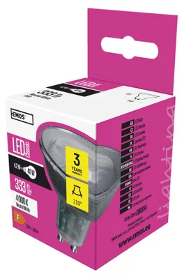 LED Lampe Classic MR16 / GU10 / 4,2 W (40 W) / 333 lm / Neutralweiß