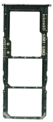 Produktbild von Samsung Galaxy A51 (SM-A515F) Sim Karten Halter Tray Fach (Prism Crush Black), Schwarz