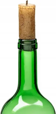 Produktbild von Dekorative Kerzen im Korken-Design, 4er Pack, 6,5 cm lang, 2,5 cm Durchmesser