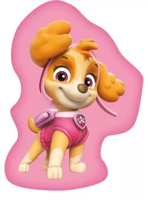 Productafbeelding van Paw Patrol Kussen, 38x27 cm – Skye, fluwelen sierkussen