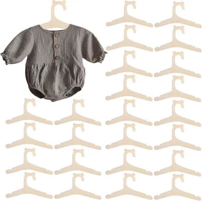 Produktbild von Baby-Kleiderbügel, 25 Stück, Kinder-Kleiderbügel, Kinder-Kleiderbügel, Baby-Kleiderbügel, Kinder-Kleiderbügel, rutschfeste Baby-Kleiderbügel für Hosen