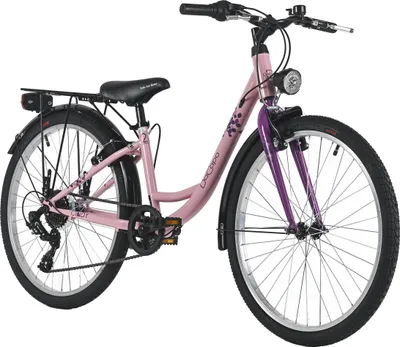 Produktbild von DaCapo DaCapo Kinderfahrrad 24" Cindy 7 Gänge RH 32 cm mit Beleuchtung - Ab 8 Jahre