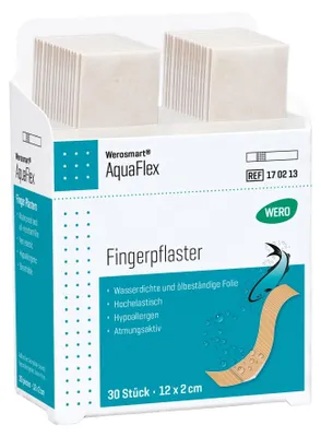 Produktbild von AquaFlex Fingerpflaster, 12 x 2 cm, 30 Stk
