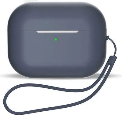 Produktbild von Silikonhlle fr AirPods 1 / AirPods 2 + Handschlaufe  blau