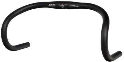 Produktbild von UNO Rennrad Drop Bar Lenker Aluminium Schwarz Matt Ø 31,8 mm