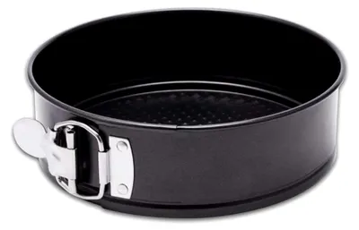 Produktbild von Springform Ø 28 cm Schwarz, Runde Backform, Tortenform, Robuste Backform mit Antihaftbeschichtung