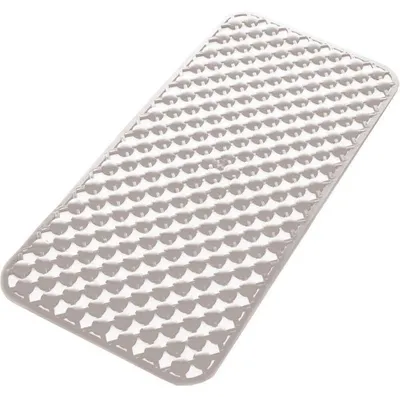 Productafbeelding van Gedy GEO badmat, 36x71 cm, rubber, antislip, kunststof, wit
