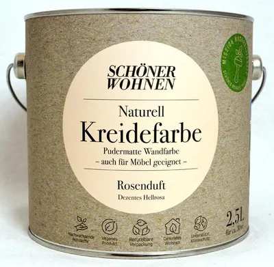 Produktbild von Naturell Kreidefarbe Rosenduft 2,5 l