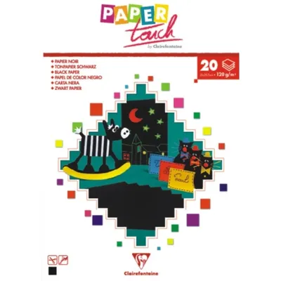 Produktbild von Clairefontaine 97245C, Kunstpapier, 120 g/m², 20 Blätter