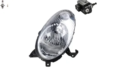 Produktbild von Scheinwerfer passend für Nissan Micra K12 01/03-04/05 Links Leuch. m. Stellmotor 26060AX700 26060BC50B 8566152010 26056AX600 Johns