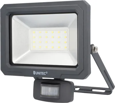 Produktbild von UniTec LED Strahler anthrazit mit Bewegungsmelder 21 W 2550 lm