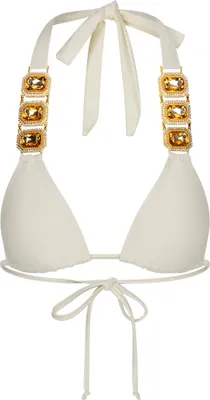 Produktbild von Moda Minx Bikini Top Boujee mit funkelndem Steinbesatz Coconut M