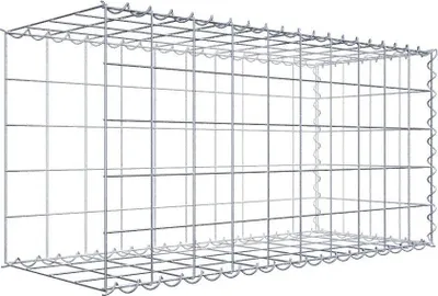 Produktbild von Anbaugabione Typ 2 100 cm x 50 cm x 40 cm (L x H x T), Maschenweite 10 cm x 10 cm, Spirale