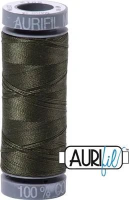 Produktbild von AURIfil Nähgarn MK28WT 750m, 100% Baumwolle : 5012 Dark Green AURIfil: 5012 Dark Green