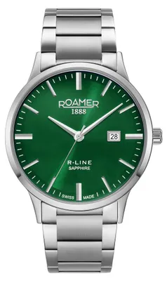 Produktbild von Roamer Armbanduhr Date R-Line Classic Green
