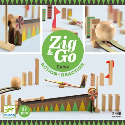 Obrázek produktu pro Stavební sada Zig & Go Bila největší 27 dílků, Djeco