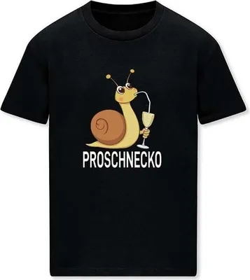 Produktbild von Tierisch T-Shirt Herren Proschnecko schwarz M
