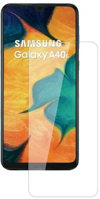 Produktbild von 1x Schutzfolie für Samsung Galaxy A40s - Anti-Shock 9H Folie dipos Glass Kunststoffglas