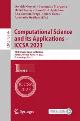 Obrázok produktu pre Computational Science and Its Applications - ICCSA 2023