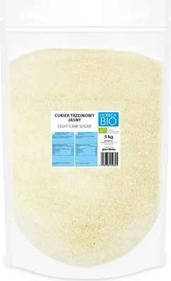 CUKIER TRZCINOWY JASNY BIO 5 kg - HORECA (BIO PLANET)