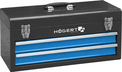 Produktbild von Hogert Technik Werkzeugkoffer HT7G074 Metall