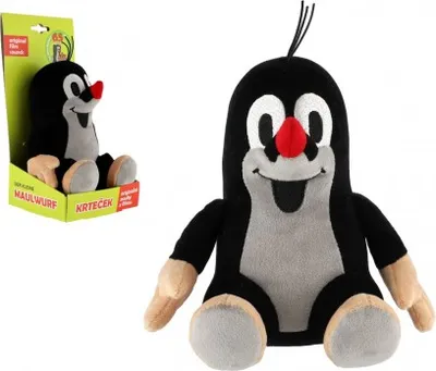 Obrázok produktu pre Krtko sediaci hovoriaci plyš 15cm na batérie 12m+
