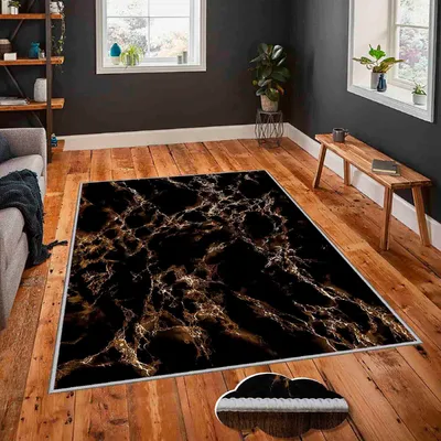 Zdjęcie produktu dla Conceptum Hypnose, Hmnt367, Teppich (160 x 230), 100% POLIESTER, złoty, 160 x 230 cm