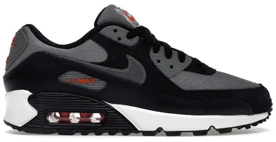 Produktbild von Nike Air Max 90 Grey Black Red (2022) - EU 45.5