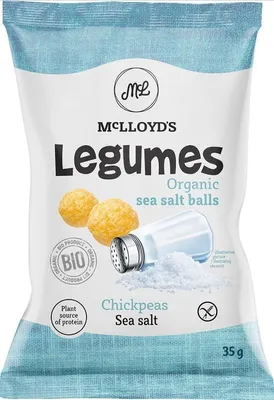 Produktbild von Kichererbsenchips mit Meersalz glutenfrei35g MyLloyds