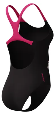 Zdjęcie produktu dla Strój pływacki Speedo Medley Logo Medalist 1PC czarno-różowe