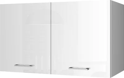 Produktbild von Küchen-Hängeschrank 100 MARANELLO-03 Weiß Hochglanz Breite 100 cm