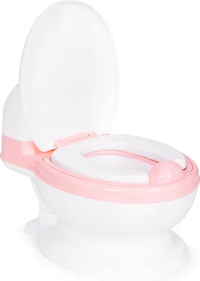 Produktbild von EcoToys HA-P05 Nachttopf mit abnehmbarem Einsatz, Toilettensitz, klappbar, rosa