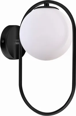 Obrázok produktu pre Candellux Čierne nástenné svietidlo Cordel pre žiarovku G9 21-10179