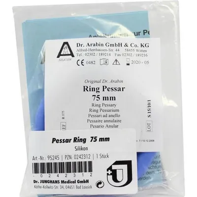 Image de Pessaire en silicone 75 mm d'après Arabin 1 pc