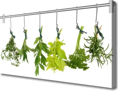 Produktbild von Tulup Leinwand-Bilder 100x50 Wandbild Canvas Kunstdruck Blätter Pflanzen