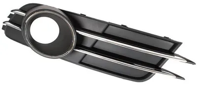 Productafbeelding van Chrome nevellichtrooster voor de rechterkant van de Audi A6 4G C7, modeljaren 2011-2014