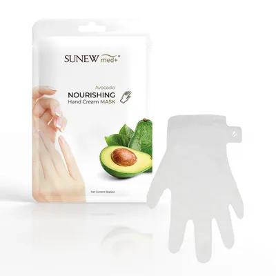 Zdjęcie produktu dla SunewMed+ Nawilżająco-odżywcza maska do dłoni Awokado